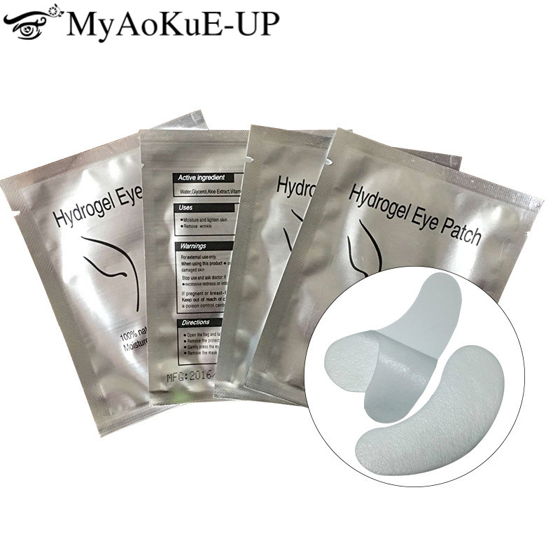 Eyelash Extension Eye Mask - 아이 패드 50 쌍 속눈썹 하이드로