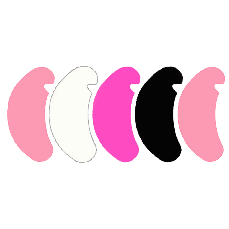 Eyelash Extension Eye Mask - 1쌍 재사용 가능 속눈썹 패드 실리콘