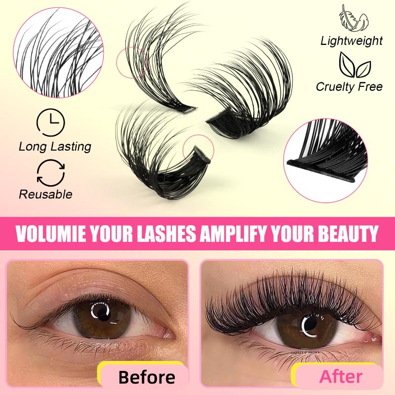 Eyelash Extension Volume Lashes - 인조 속눈썹 클러스터 개별 혼합 길이