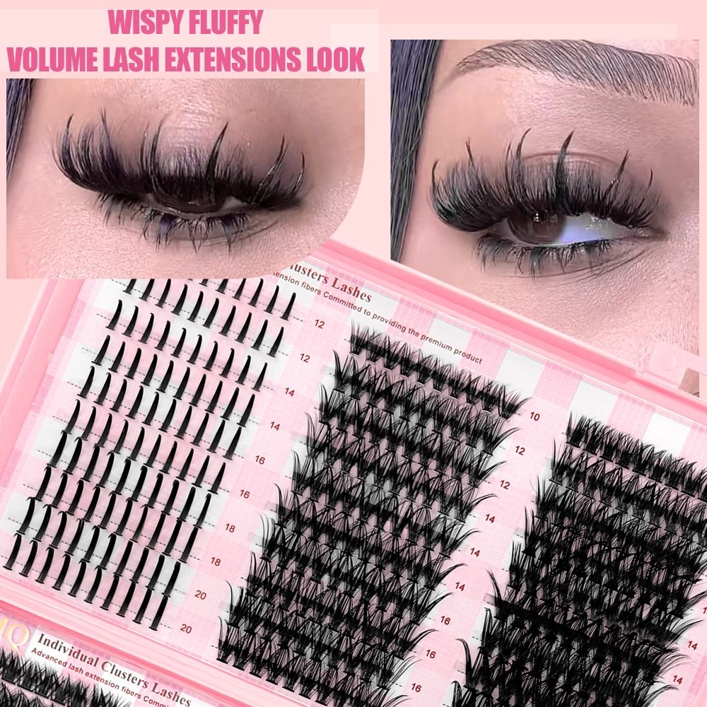 Eyelash Extension Volume Lashes - 9-16mm 길이의 인조 속눈썹 3D 볼륨