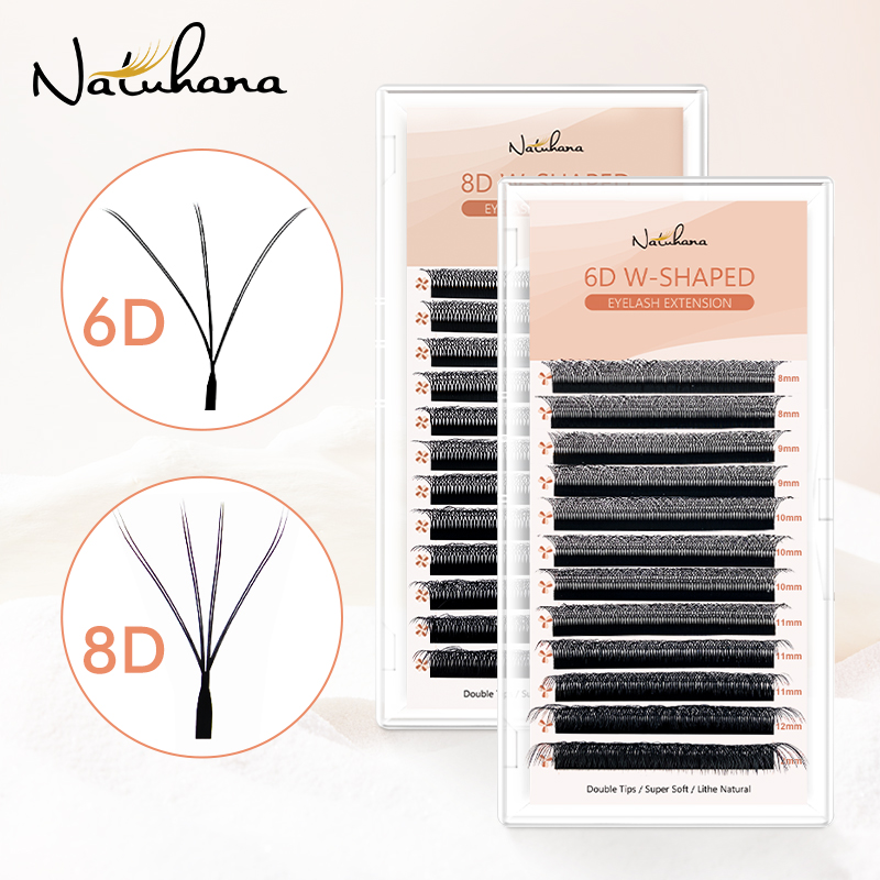 Eyelash Extension Double Volume - NATUHANA C D L LU 컬