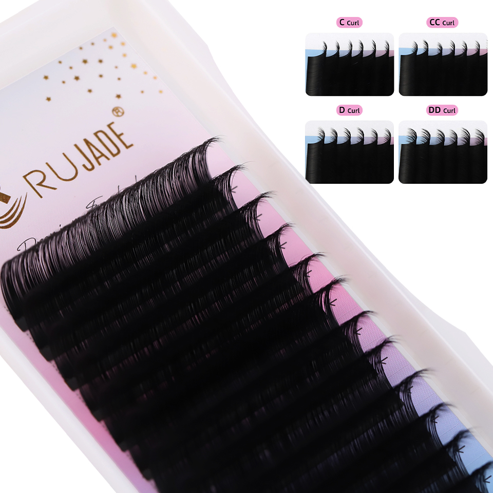 Eyelash Extension Korea Natural - Lashrujade 개별 속눈썹 연장 클래식 속눈썹