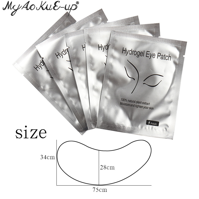 아이 패드 50 쌍 속눈썹 하이드로 겔 아이 패치 확장 - Eyelash Extension Eye Mask 리뷰 및 가격