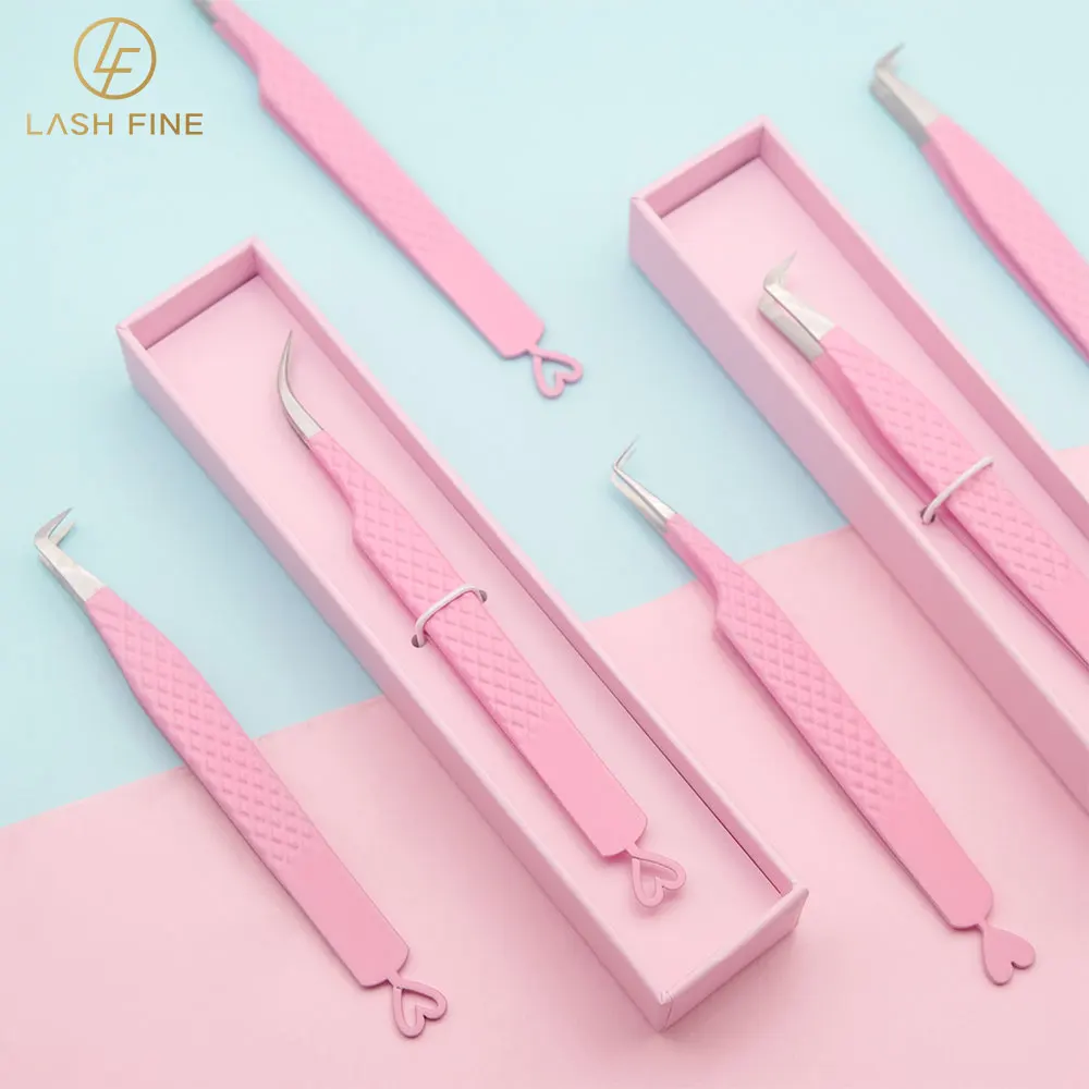 하트 모양 속눈썹 연장 트위저, 스테인레스 스틸 볼륨  - Eyelash Extension Volume Lashes 리뷰 및 가격
