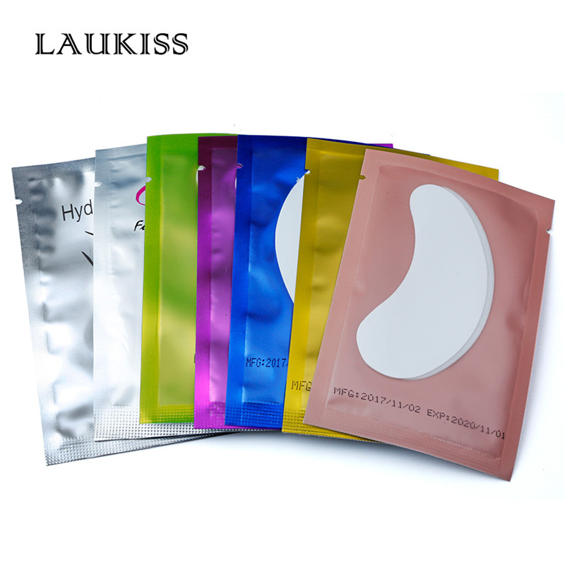 Laukiss-속눈썹 패드, 젤 패치, 속눈썹 이식용, - Eyelash Extension Eye Mask 리뷰 및 가격