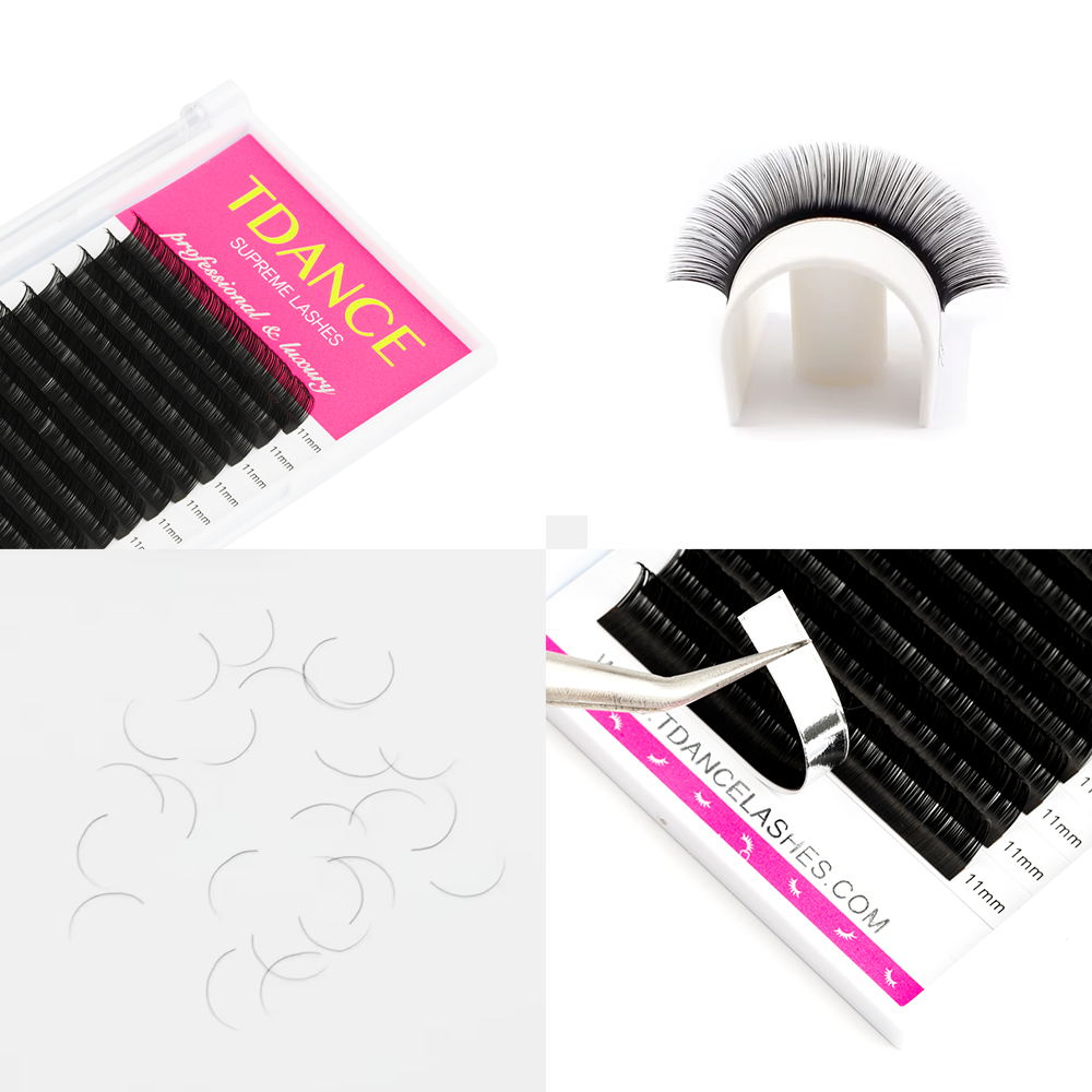 TDANCE 속눈썹 연장 16Rows 한국 PBT C/ - Eyelash Extension Korea Natural 리뷰 및 가격