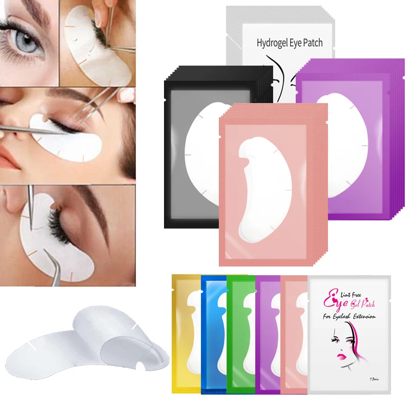 50/100PCS U 모양 속눈썹 패드 접목 된 속눈썹 - Eyelash Extension Eye Mask 리뷰 및 가격