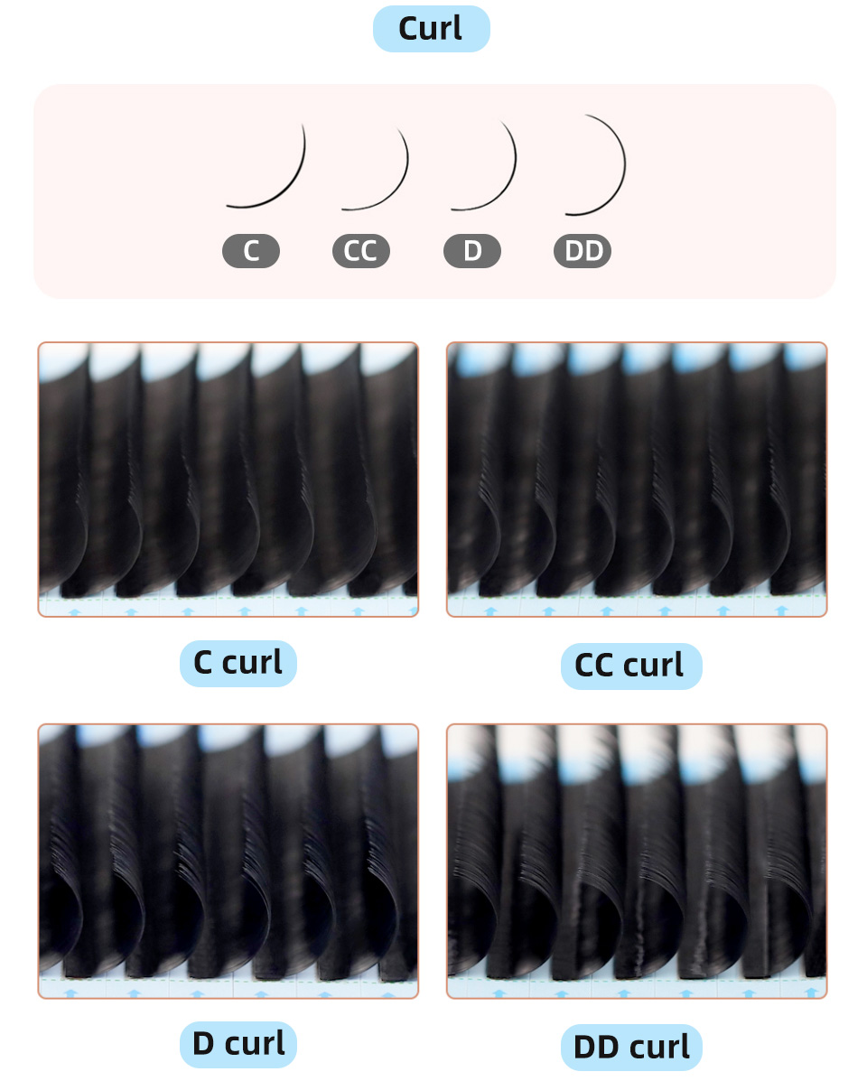 아구드 J B C D 컬 볼륨 속눈썹 연장 0.03mm - Eyelash Extension Korea Natural 리뷰 및 가격