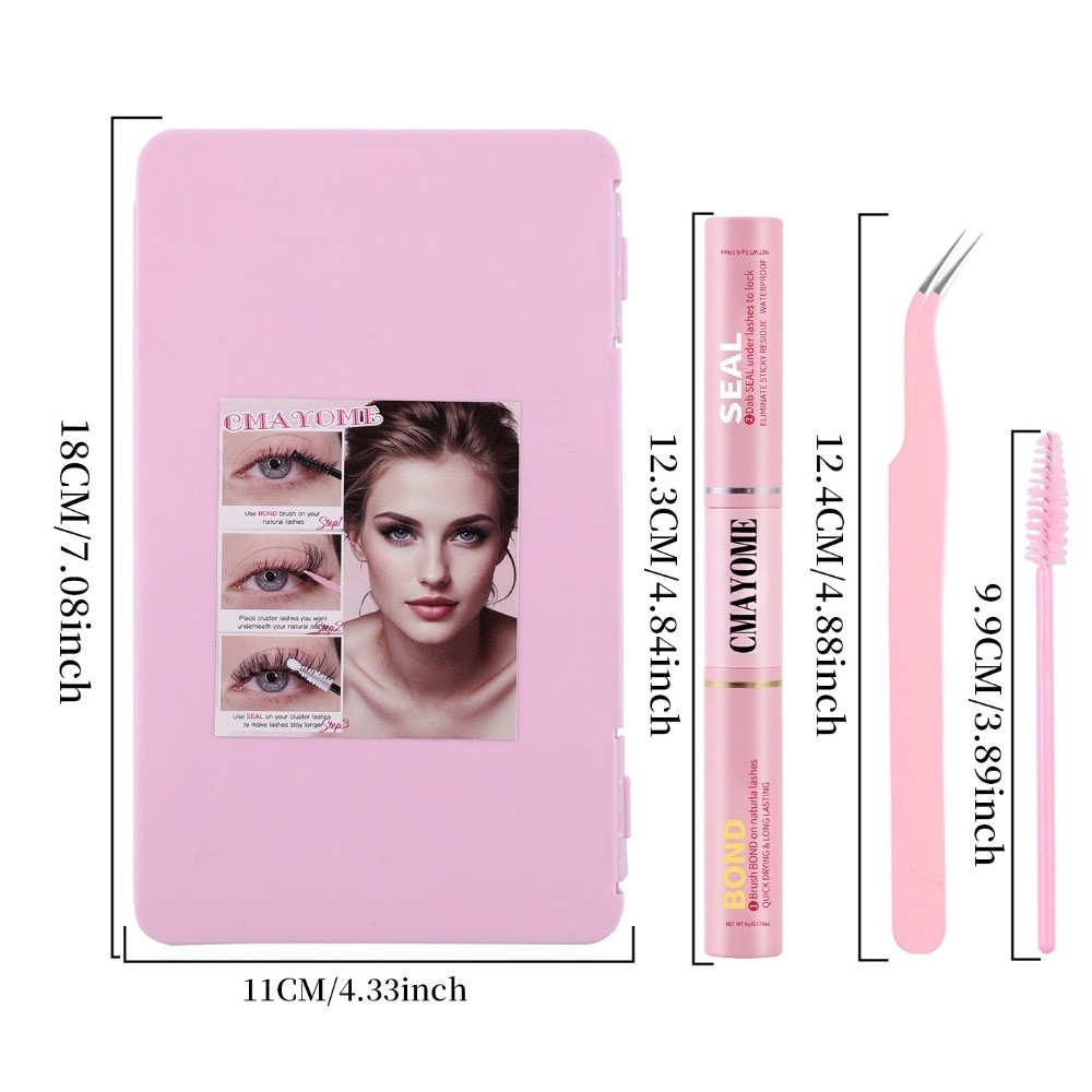 본드 앤 씰 인조 속눈썹 내추럴 룩 5D 풍성한 속눈썹 - Eyelash Extension Volume Lashes 리뷰 및 가격