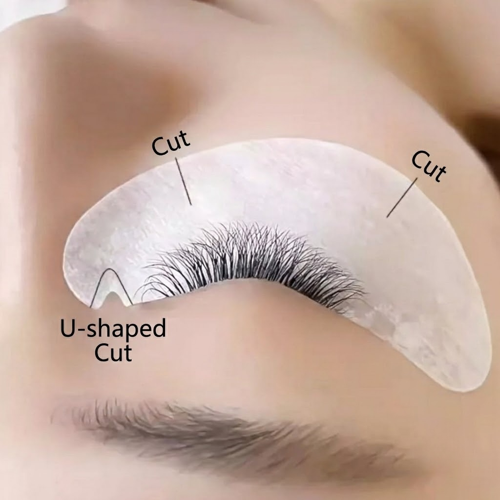 50쌍 U자형 언더 아이 패치 속눈썹 연장 패드 초박형 - Eyelash Extension Eye Mask 리뷰 및 가격