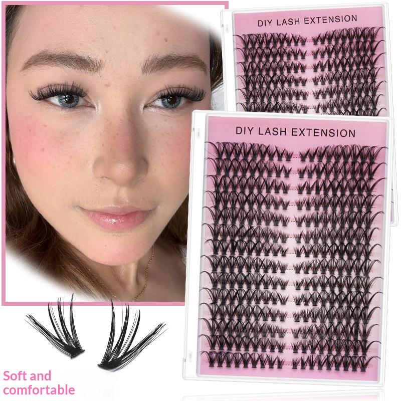 20개 DIY 인조 속눈썹 연장 개별 클러스터 부드러운 - Eyelash Extension Volume Lashes 리뷰 및 가격