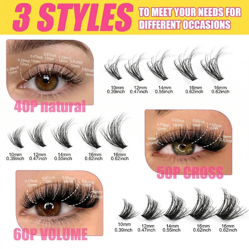인조 속눈썹 클러스터 개별 혼합 길이 속눈썹 볼륨 연장 - Eyelash Extension Volume Lashes 리뷰 및 가격