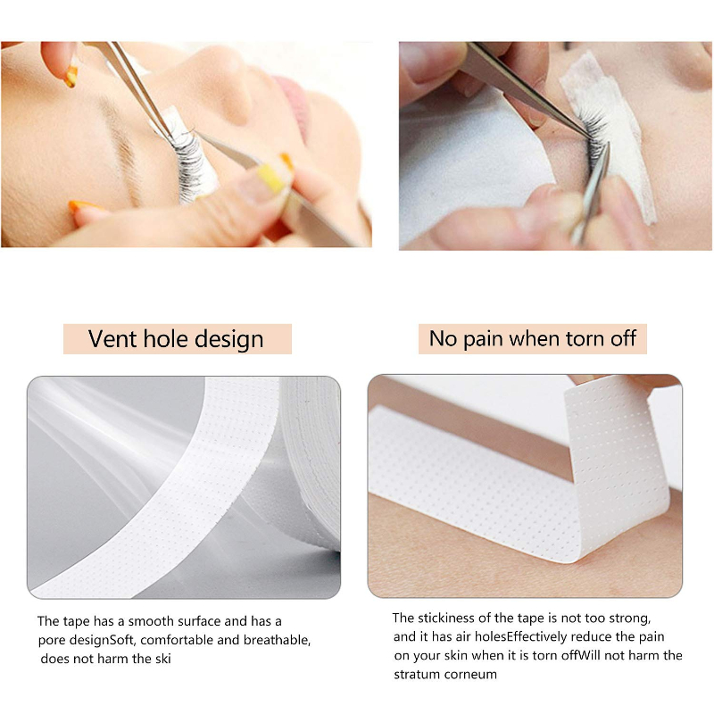 2/3 롤 속눈썹 연장을 위한 일본 절연 테이프 눈 패 - Eyelash Extension Eye Mask 리뷰 및 가격