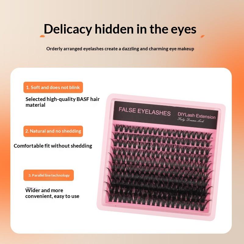 8~16mm D컬 플러피 래쉬 클러스터 밍크 볼륨 속눈 - Eyelash Extension Volume Lashes 리뷰 및 가격