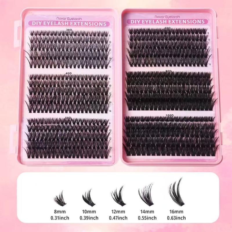 프로페셔널 D컬 클러스터 속눈썹 키트 30D 100D  - Eyelash Extension Volume Lashes 리뷰 및 가격