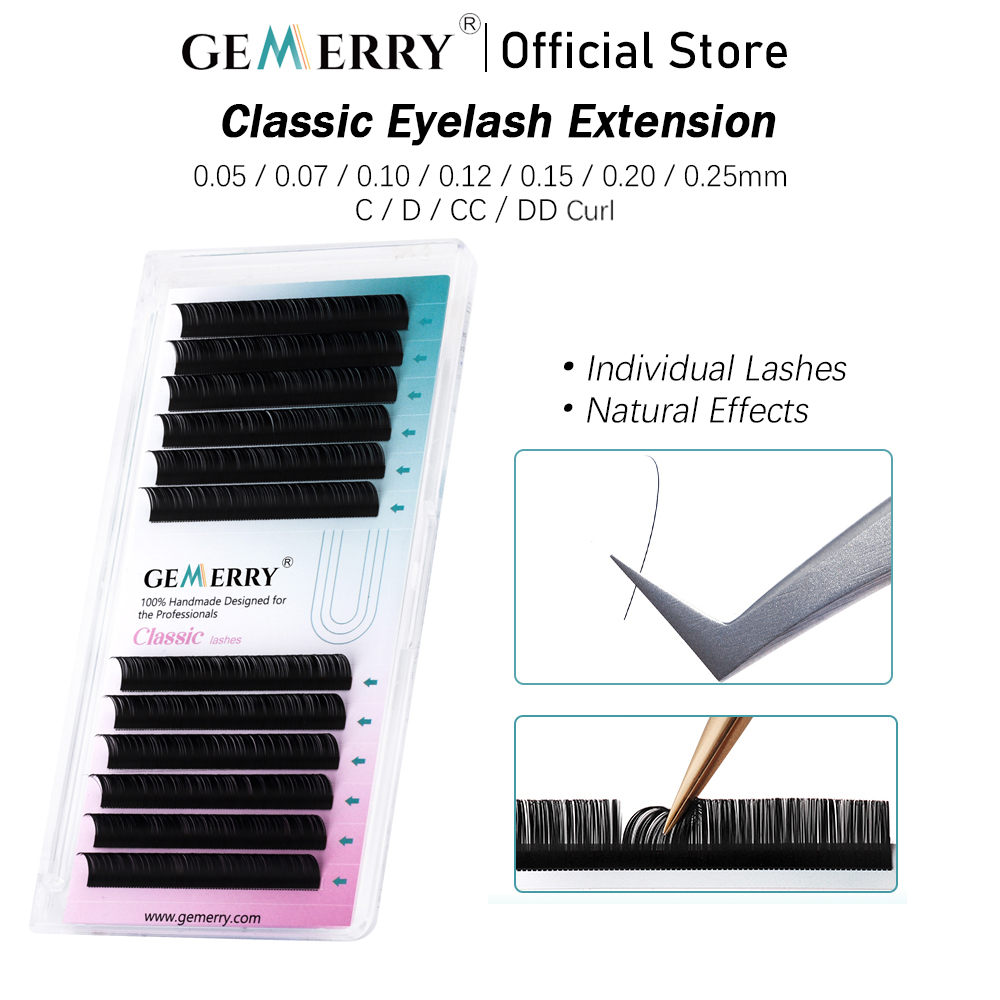 젬머리 25mm 개별 연장 속눈썹 내추럴 소프트 볼륨  - Eyelash Extension Korea Natural 리뷰 및 가격