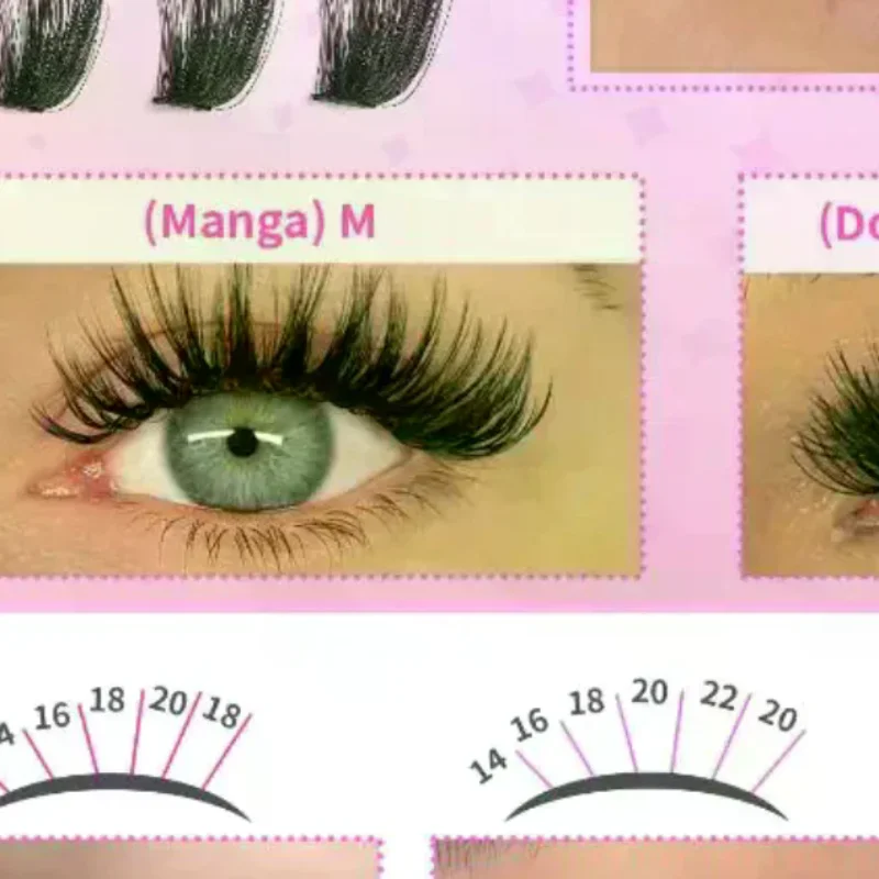 래쉬 클러스터 키트 래쉬 스파이크 속눈썹 클러스터 볼륨 - Eyelash Extension Volume Lashes 리뷰 및 가격