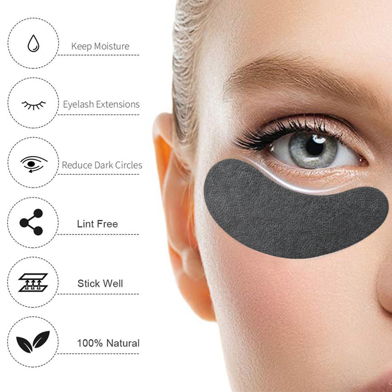 새로운 종이 패치 속눈썹 연장용 50쌍/팩 속눈썹 패치 - Eyelash Extension Eye Mask 리뷰 및 가격