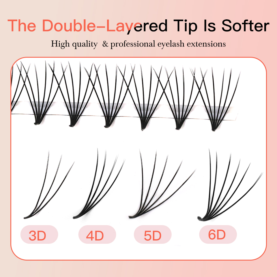 아구드 카멜리아 프리메이드 팬 속눈썹 소프트 더블 팁  - Eyelash Extension Double Volume 리뷰 및 가격