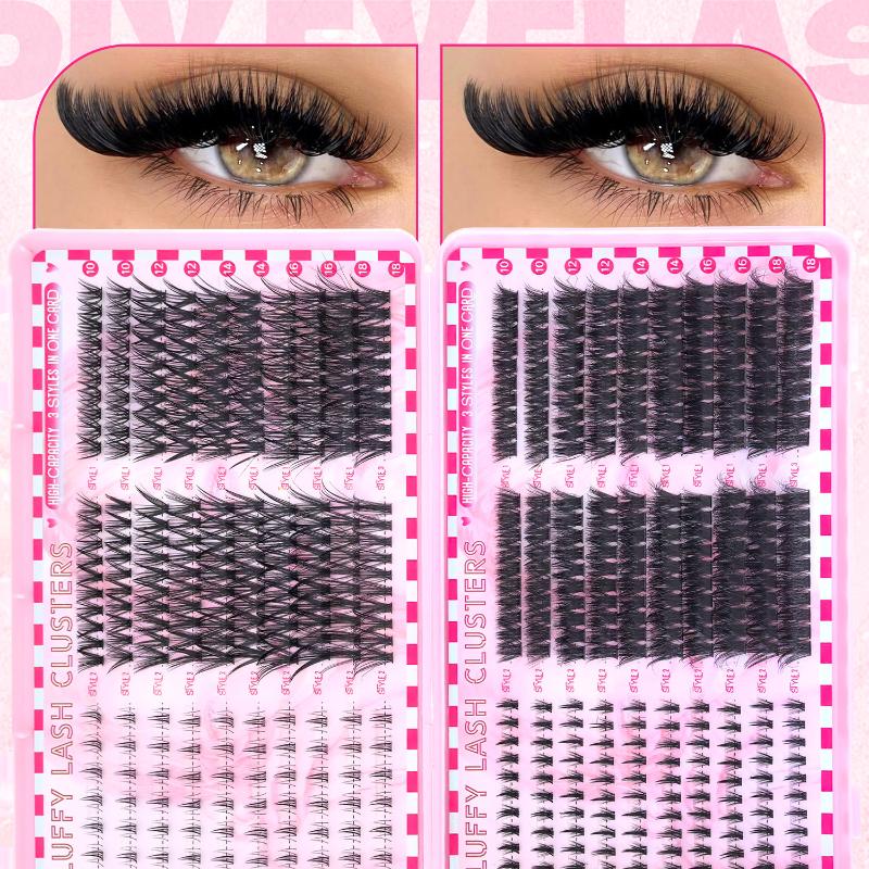 속눈썹 연장 키트 스파이크 속눈썹 개별 80/100D  - Eyelash Extension Volume Lashes 리뷰 및 가격