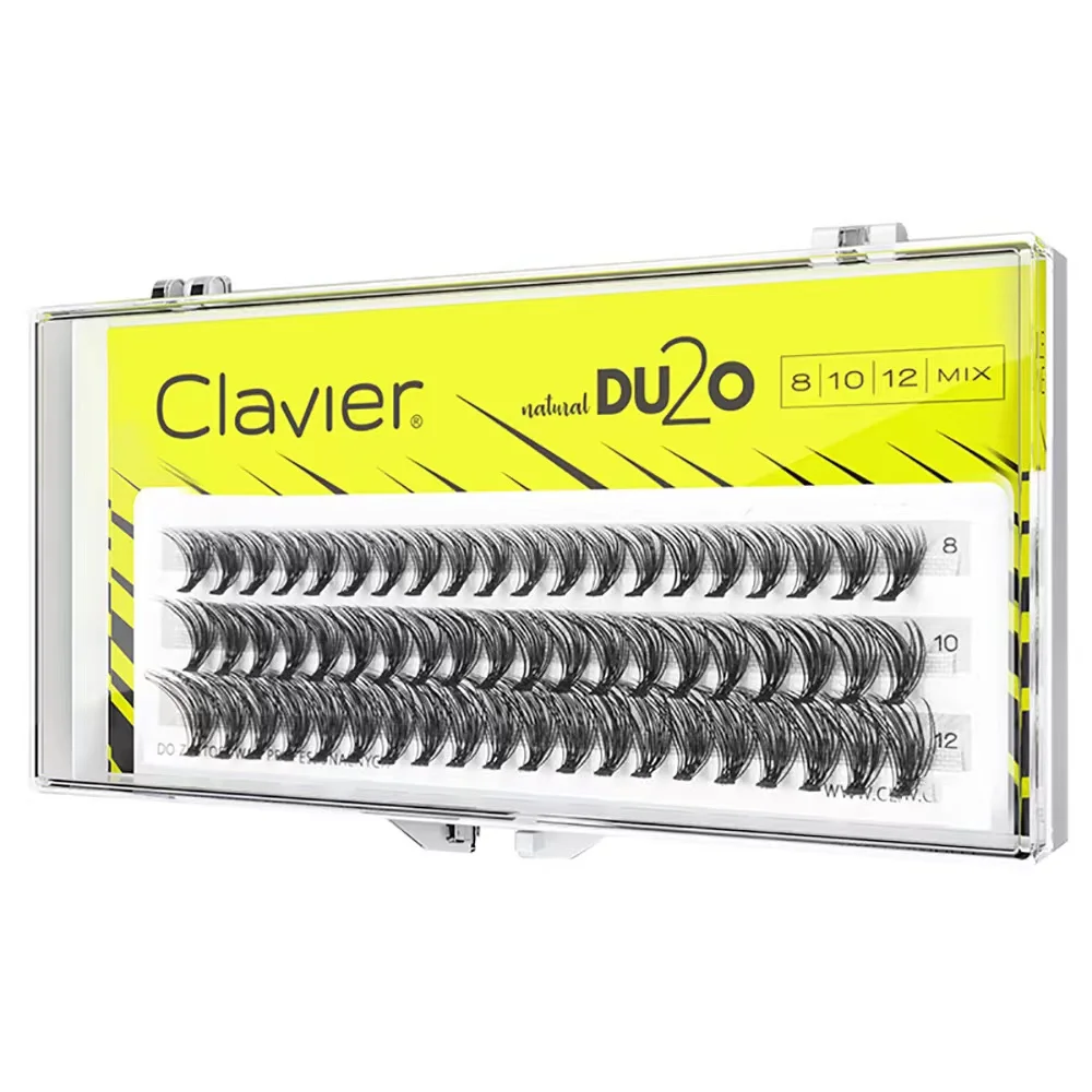 Clavier DU2O 세트당 10박스 속눈썹 20D  - Eyelash Extension Double Volume 리뷰 및 가격