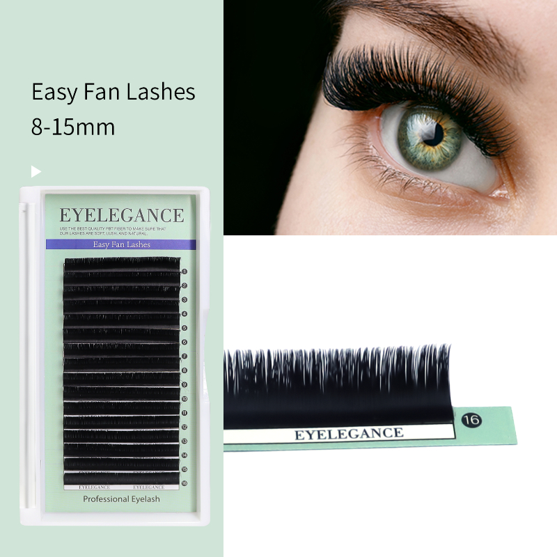 원세컨드 블루밍 속눈썹 연장 이지 팬 래쉬 번치 8-1 - Eyelash Extension Qc 리뷰 및 가격