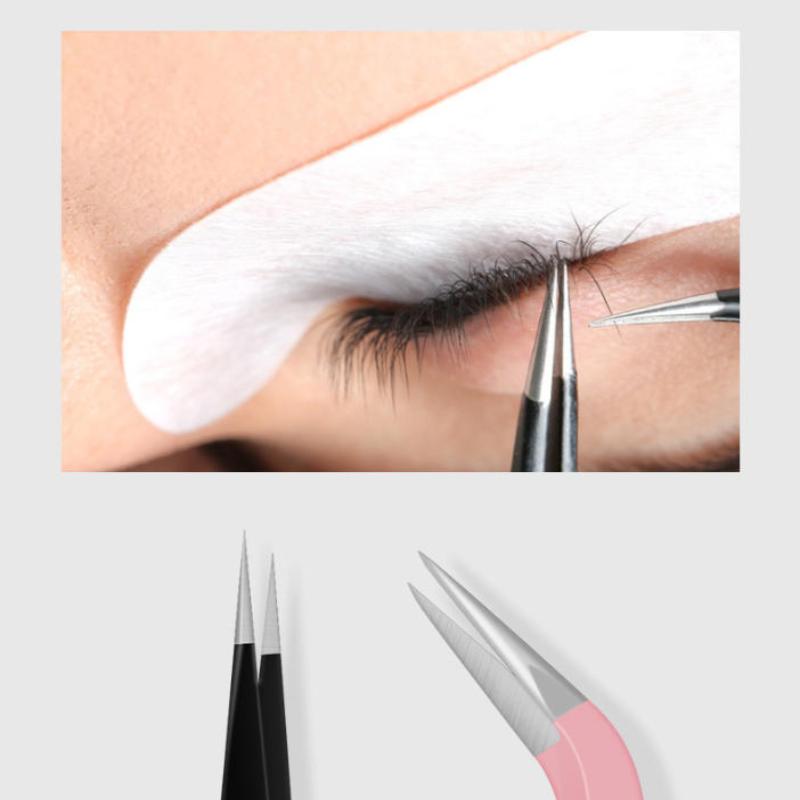 새로운 1개 스테인레스 스틸 속눈썹 연장용 핀셋 곡선형 - Eyelash Extension Volume Lashes 리뷰 및 가격